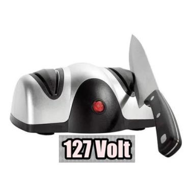 Imagem de Amolador e Afiador Elétrico Facas Cozinha Esportivas Alltech, 110V