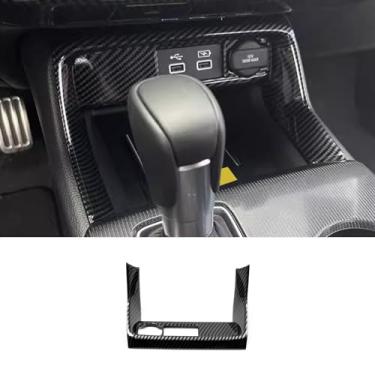 Imagem de KELEIMAI Acessórios de carro aptos para Honda Civic 11ª geração 2022 2023 2024 2025 console central painel de acendedor de cigarros acabamento interno (estilo de fibra de carbono isqueiro) 1 peça ABS