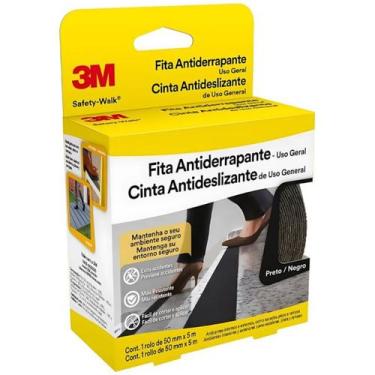 Imagem de Fita Antiderrapante Preta 50X5M  H0001912452  - 3M