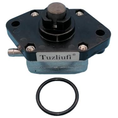 Imagem de Tuzliufi Bomba de combustível para motor de popa Suzuki Yamaha DF 4HP 5HP 6HP 4-Stroke 2 cilindros 15100-91J00 15100-91J01 15100-91J02 67D-24410-00 67D-24410-01-00 67D-24410-00 67D-24410-00 10-03 -00