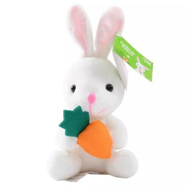 Imagem de Pelúcia Coelho com Cenoura 16cm Sortido - brink+