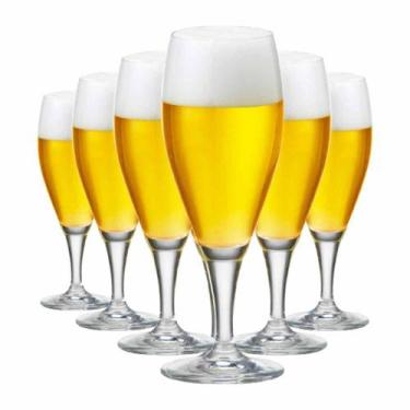 Imagem de Jogo de Taças de Cristal Gourmet M para Cerveja 400ml 6pcs Ruvolo