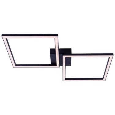 Imagem de Plafon Sobrepor Led Perfil Led Duplo 48W Design Moderno