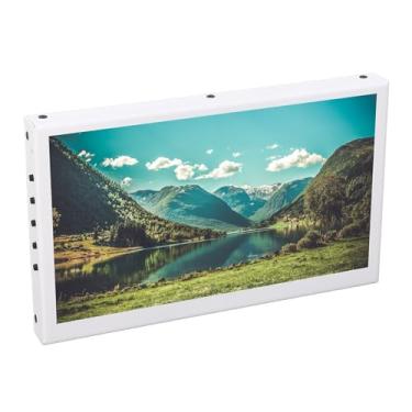 Imagem de Zunate Monitor de tela sensível ao toque portátil de 17 polegadas, tela externa HD 1024 x 600 com HDMI e alto-falantes integrados para PC, laptop e telefones