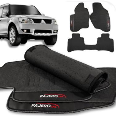 Imagem de Tapete Carro Pajero Tr4 2003 a 2015 Personalizado Bordado Emborrachado