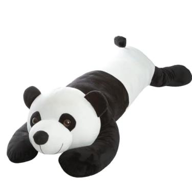 Imagem de Travesseiro Corpo Anatomico Animais Pelúcia Dormir Confortável (Panda)