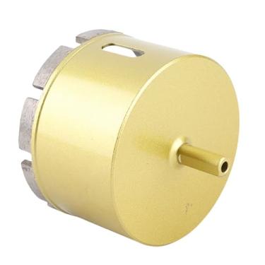 Imagem de Hyuduo Bit de Broca de Abridor de Orifício de 45 °, Abridor de Vidro de Cerâmica de 90 Mm para Remoção de Chips, Design Segmentado Com Resfriamento de água, Adequado para Pedra, Com Longas Lascas
