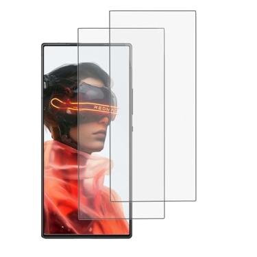 Imagem de NOUKAJU Protetor de tela para REDMAGIC 10 Air, vidro temperado HD, durável e à prova de quedas, protetor de tela de vidro temperado para Nubia Red Magic 10 Air 17.3 cm [2 unidades]