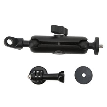 Imagem de Mbeysaq Suporte de montagem de braçadeira de câmera de motocicleta parafuso 1/4 para suporte de câmera 10/9/8/7/6/5 e YI Osmo 360 Rot