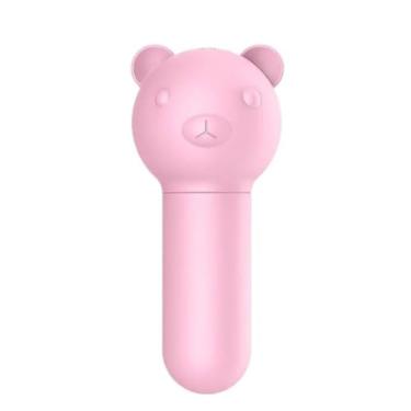 Imagem de Vibrador Bullet Formato De Urso 10 Vibrações Brinquedo Erótico para Clitóris e Mamilos [ROSA] 7886