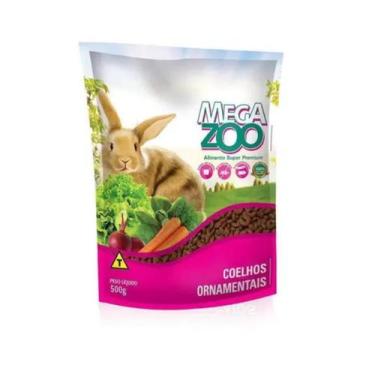 Imagem de Alimento Roedores Coelhos Ornamentais MegaZoo 500 g