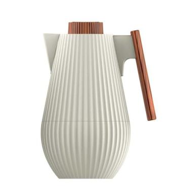 Imagem de Garrafa Térmica Inox Modern White 1 Litro Tuut