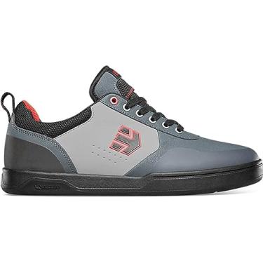 Imagem de Etnies Culvert Tênis masculino de borracha Michelin de cano baixo, Cinza escuro/cinza/vermelho, 8