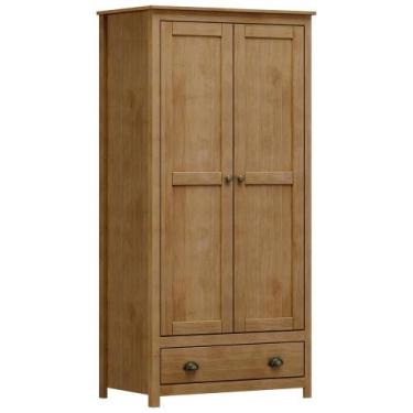 Imagem de Guarda Roupa Solteiro 2 Portas 1 Gaveta Madeira Maciça Mazzaro F06 Fre