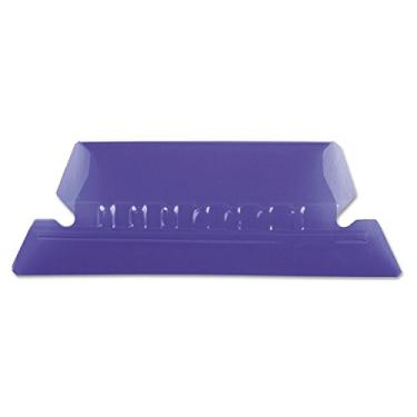 Imagem de Pendaflex Abas para pasta suspensa, 5 cm, violeta transparente, 25 abas e inserções por pacote (42 vios)