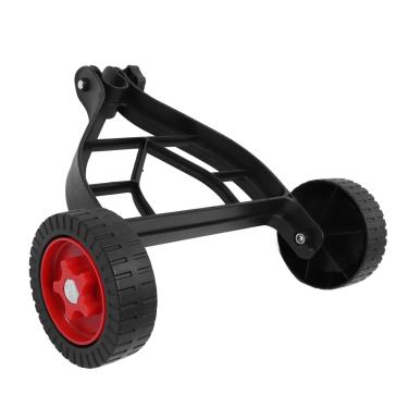 Imagem de A conexão com a roda do aparador de cordas Cffuvros para comedor de ervas daninhas, rodas de suporte de instalação rápida universal para maconha Wacker, Auxiliar leve ABS ABS