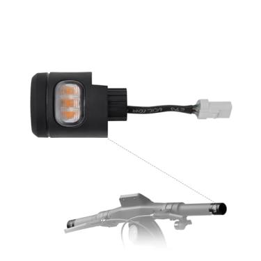 Imagem de Sinalização de seta de scooter compatível com Ninebot da Segway ZT3 Pro, Kickscooter, alça esquerda, direita, luz de advertência, acessórios originais