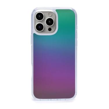Imagem de Customic Capinha Case Capa para Celular iPhone 16 Pro Max (6.9"), Impactor Clear Holo Anti Impacto Proteção Militar 2 metros contra quedas, Holográfica