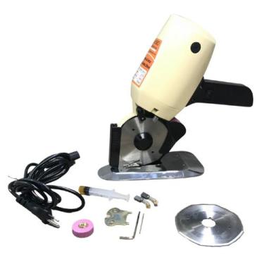 Imagem de Máquina Cortar Tecido C/ Lâmina 110mm Potente 250w 127v - Importway