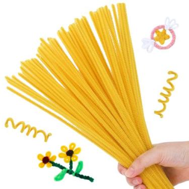 Imagem de Limpadores de cachimbo Hssugi 100PCS de suprimentos para artesanato de