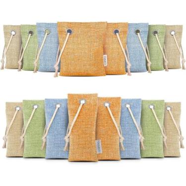 Imagem de Sacos purificadores de ar de carvão vegetal de bambu CLEVAST, pacote c