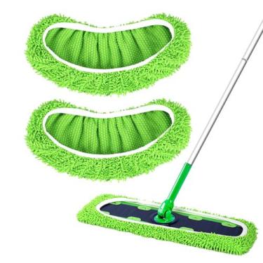 Imagem de Esfregões de microfibra reutilizáveis para Swiffer Yicotira, pacote co