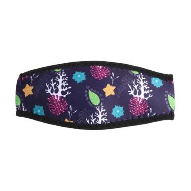 Imagem de predolo Tampa Da Alça de Máscara de Neoprene, Embrulho de Protetor de Cabelo, Máscara de Mergulho com Tira de Neoprene Macia para Mergulho, Esportes Aquáticos, Style C