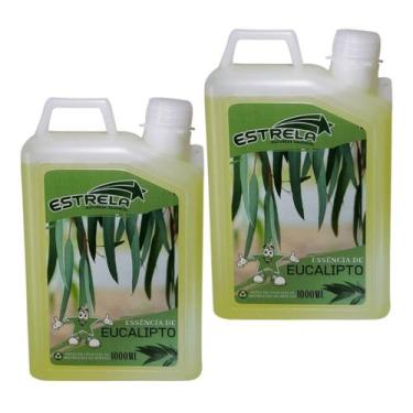 Imagem de Essência De Eucalipto Natural Sauna 1 Litro Estrela 02 Und