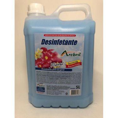 Imagem de Desinfetante Floral Arcbril 5 Litros