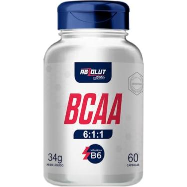 Imagem de Absolut Nutrition, BCAA 8:1:1, Aminoácidos essenciais + vitamina B6, Iron, em cápsula, Sem sabor, 60 cápsulas