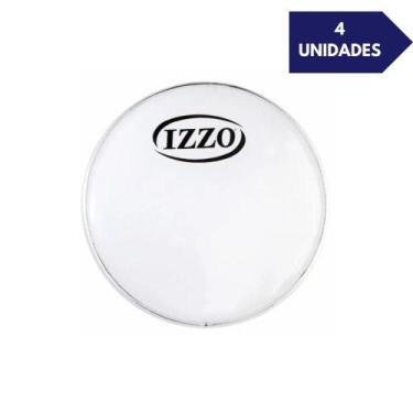 Imagem de Pele batedeira para pandeiro 10 pol p2 grossa leitosa IZZO 174