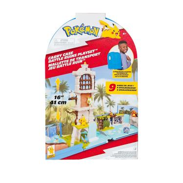 Imagem de Pokémon - Mochila Playset De Batalha Nas Ruínas