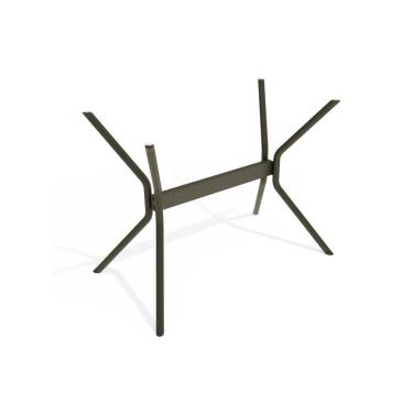 Imagem de Base Mesa de Jantar Loire M031 Aço s/ Tampo Bronze - Kappesberg