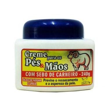 Imagem de Creme Para Mãos e Pés San Jully Sebo De Carneiro 240g