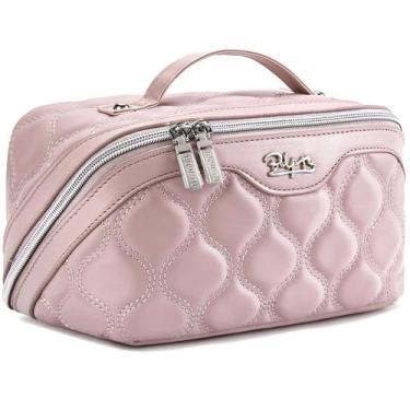 Imagem de Bolsas de maquiagem de viagem para mulheres Bolsa de cosméticos: conju