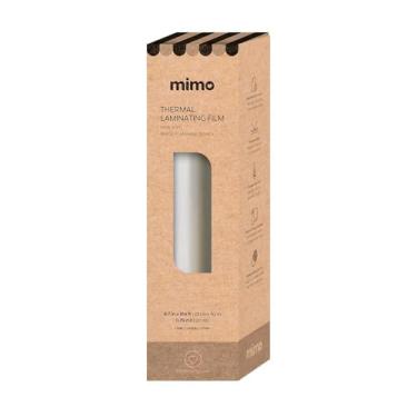 Imagem de Mimo – Filme BOPP Fosco para Laminação a Quente – Rolo 22 cm x 50 m – 20 mic – Acabamento Profissional para Papelaria e Encadernação