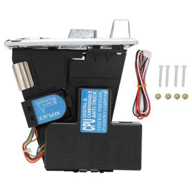 Imagem de Aceitador de Moedas, Seletor de Moedas Controlado por CPU para Máquina de Venda Automática de Fliperama Com Design Anti-interferência, Aplicável para Consoles de Jogos e Máquinas