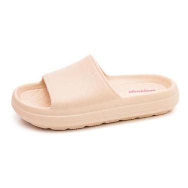 Imagem de Chinelo Molekinha Slide Calce Facil EVA, 31/2, Creme