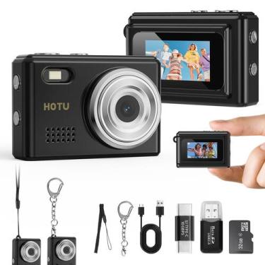 Imagem de Câmera digital HOTU Y2K Mini 2MP 1080P com cartão de 32GB