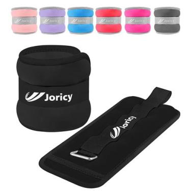 Imagem de Pesos de tornozelo JORICY 0,5 kg cada peso para mulheres, homens e cri