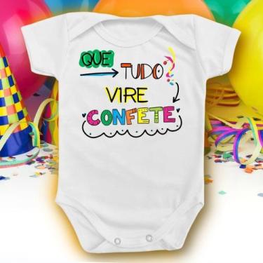 Imagem de Body Carnaval Infantil Festa Bebês Menina Festa Menino Folia - Borizin