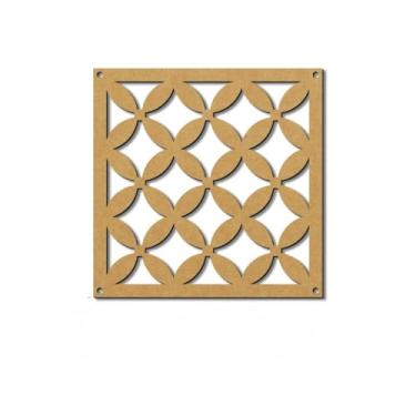 Imagem de Painéis decorativos 3D em MDF – divisórias modernas e elegantes para sua casa e escritório (004,Kit 18pçs-29cm x 29cm)
