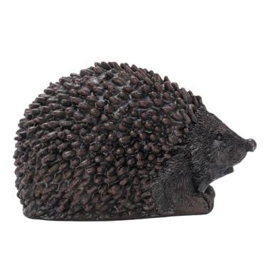 Imagem de OPPWONG Hider de Chave de Ouriço de Rocha Falsa, Resina Multifuncional à Prova de Intempéries, Ornamento de Jardim Seguro e Armazenamento Secreto Com Compartimento Oculto