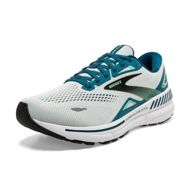 Imagem de Brooks Tênis de corrida masculino Adrenaline GTS 23 com suporte, Azul/marroquino/botão de primavera, 13