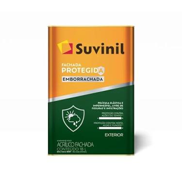 Imagem de Suvinil Fachada Protegida Emborrachada Branco Neve 18L