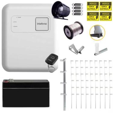 Imagem de Kit Cerca Elétrica Residencial Intelbras C/ Alarme 52Metros