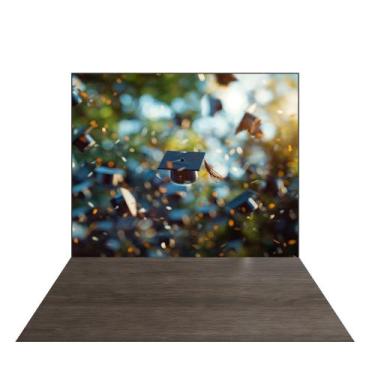 Imagem de Fundo Fotográfico Formatura Cenário Tecido 1,20 x 1,70m - Fadrix, FFOR