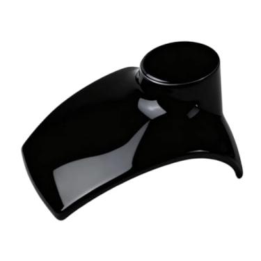 Imagem de KiBcsLic Organizador de busto para exibição de colares, pingente de mesa reutilizável, suporte para brincos, joias, manequim, suporte para vendedores de loja, Preto