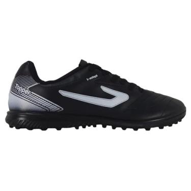 Imagem de Chuteira Society Topper Cup VII Unissex (Preto, BR, Adulto, Numérico, 40)