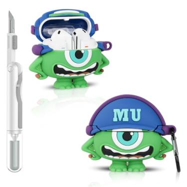 Imagem de Capa para Samsung Galaxy Buds 3/3 Pro (2024) | para fones de ouvido Galaxy Buds 3 FE (2025) | Capa protetora de carregamento de silicone | Design de pele de vários estilos | com kit de limpeza e